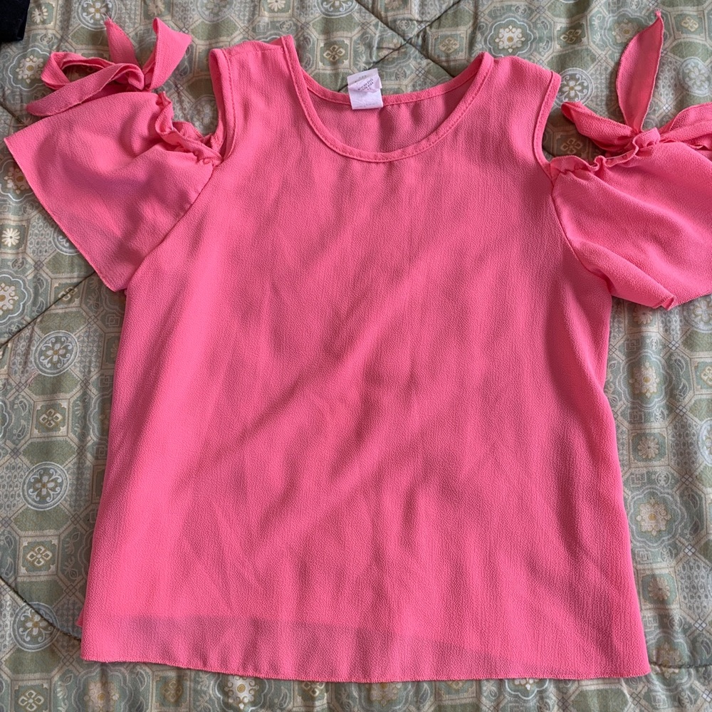 Just Kids Cold-Shoulder Blouse. Girls Size 12.